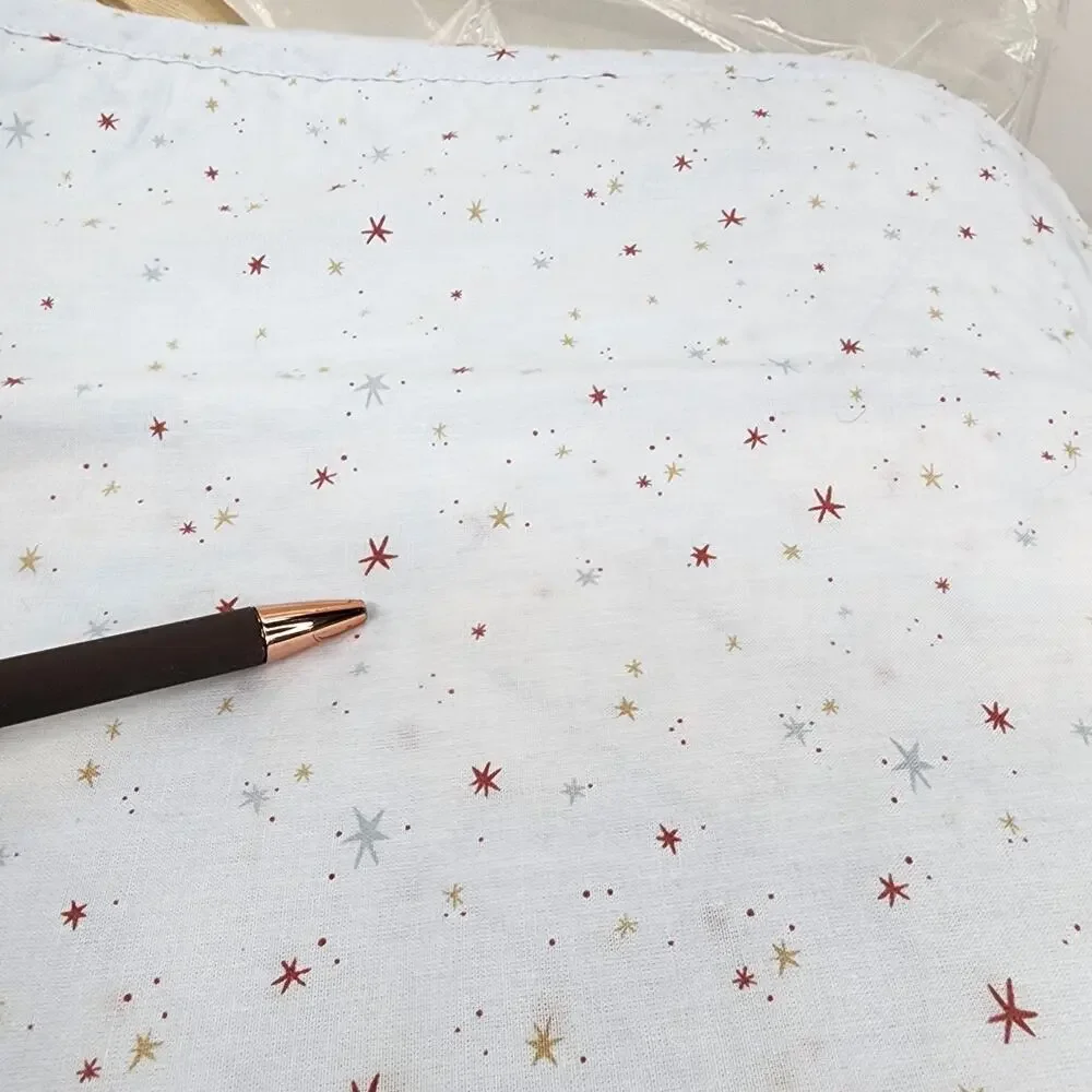 NIP LC Lauren Conrad Twin XL Quilt Set Blue Rainbow Star Organic Cotton